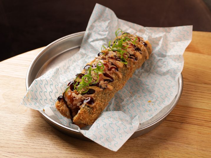 Japanese Hot Dogs with Salmon